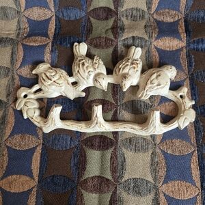 Cast Iron Rustic Bird Wall Hook For Keys Or Small Items